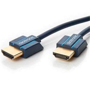 ClickTronic HQ OFC tenký 3D HDMI vysokorychlostní kabel s Ethernetem 2m