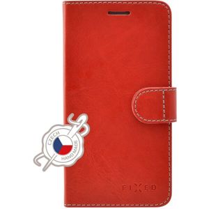 FIXED FIT flip pouzdro Samsung Galaxy A41 červené