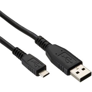 PremiumCord kabel USB 2.0 A-Micro USB B 1m černý