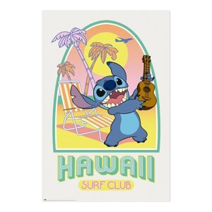 Plakát Stitch - Hawaii Club Surf (205)