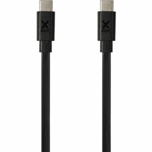 Xtorm Flat USB-C/USB-C plochý kabel 1 m černý