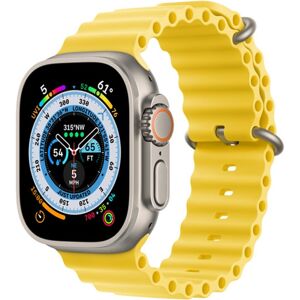 Apple Watch 49/45/44mm žluté prodloužení oceánského řemínku