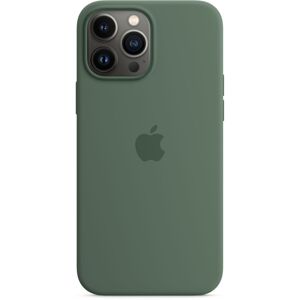 Apple silikonový kryt s MagSafe na iPhone 13 Pro Max eukalyptově zelený