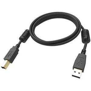 Vision 1m USB 2.0 na USB 2.0 typu B kabel černý