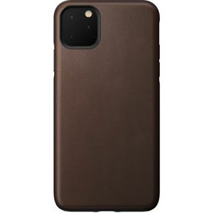 Nomad Rugged Leather case odolný kryt Apple iPhone 11 Pro Max hnědý