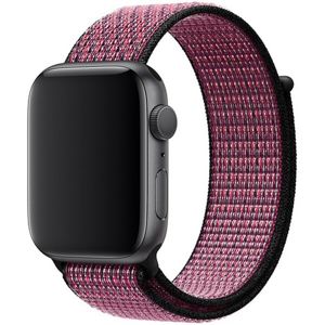 Apple Watch provlékací sportovní řemínek Nike 40/38mm křiklavě růžový/sytě fialový