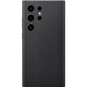 Samsung Vegan Leather Case Galaxy S24 Ultra Černý