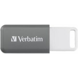VERBATIM Flash Disk 128GB DataBar USB 2.0 Drive, šedý