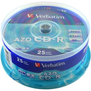 VERBATIM CD-R(25 ks)Spindle/Crystal/DLP/52x/700MB