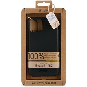 Muvit For Change Recycletek recyklovaný kryt iPhone 11 Pro černý