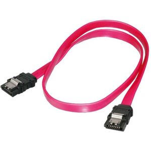 PremiumCord kabel SATA 1.5/3.0 GBit/s s kovovou západkou 0,75m