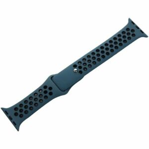 COTEetCI sportovní děrovaný řemínek pro Apple Watch 38/40/41mm černá-modrá