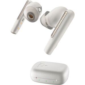Poly Voyager Free 60 bezdrátová sluchátka + BT700A adaptér, bílá