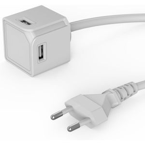 USBcube Extended 4x USB-A zásuvka bílá