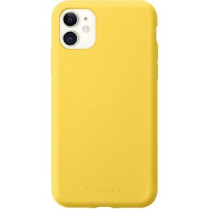 CellularLine SENSATION ochranný silikonový kryt iPhone 11 žlutý