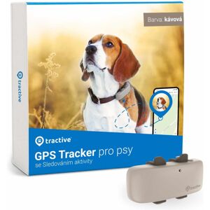Tractive GPS DOG 4 tracker polohy a aktivity pro psy hnědý