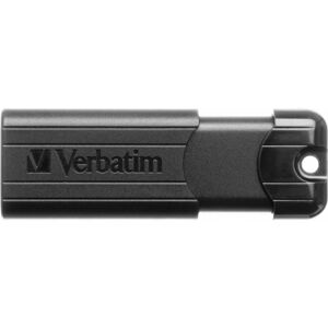 VERBATIM Flash Disk 128GB PinStripe USB 3.2 Gen 1, černý