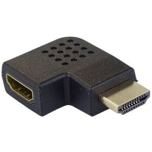 PremiumCord HDMI adaptér 19pin Female - 19pin Male do úhlu 90° levá