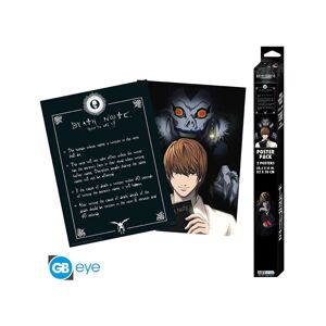 Set 2 plakátů Death Note - Light & Death Note (52x38 cm)