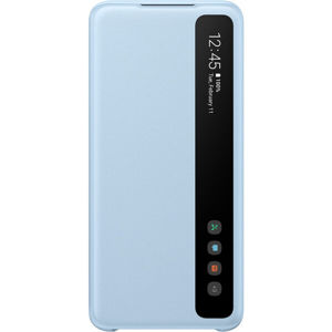 Samsung EF-ZG980CL Clear View flipové pouzdro Galaxy S20 modré