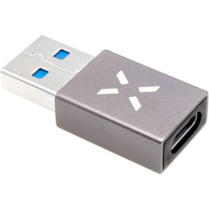 FIXED Link hliníková redukce z USB-C na USB-A šedá