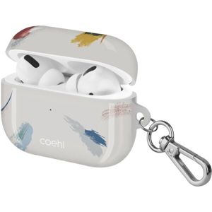 UNIQ Coehl Reverie pouzdro s poutkem pro Apple AirPods Pro béžové