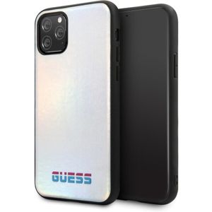 Guess Iridescent GUHCN65BLD kryt iPhone 11 Pro Max stříbrný