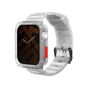 SKINARMA Shokku řemínek Apple Watch 45/44/42 mm + Kurono pouzdro Apple Watch 45/44 mm Frost
