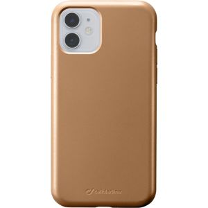 CellularLine SENSATION Metallic silikonový kryt Apple iPhone 11 zlatý