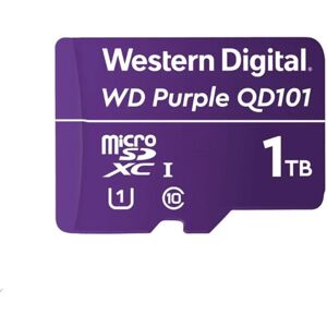 WD MicroSDXC karta 1TB Purple WDD100T1P0C Class 10 (R:100/W:60 MB/s)