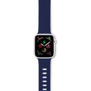 EPICO Silicone řemínek Apple Watch 42/44mm modrý