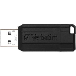 VERBATIM USB Flash Disk Store 'n' Go PinStripe 128GB černý