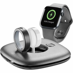 Cellularline Dock stojánek pro nabíječku Apple Watch černý