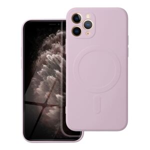 Smarty Mag silikonový kryt s MagSafe iPhone 11 Pro růžový