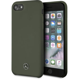 Mercedes Liquid silikonový kryt iPhone 7/8/SE (2020) zelený
