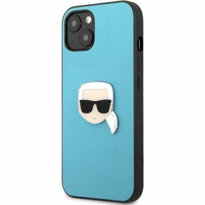 Karl Lagerfeld PU Leather Karl Head Case iPhone 13 modrý