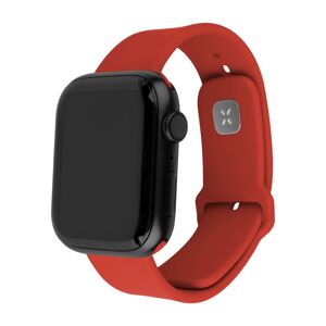 FIXED set silikonových řemínků Apple Watch Ultra 49mm červený