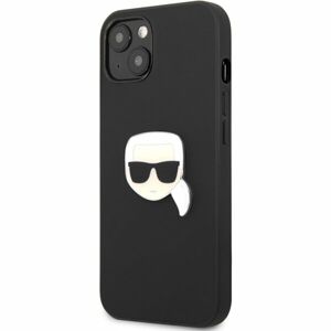 Karl Lagerfeld PU Leather Karl Head Case iPhone 13 mini černý