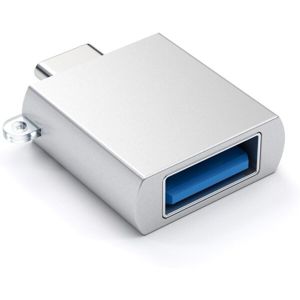 Satechi USB-C - USB-A redukce stříbrná