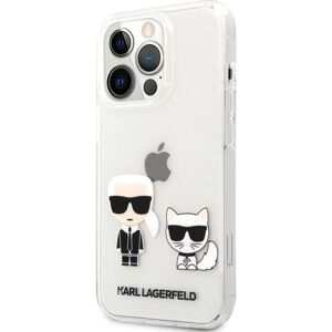 Karl Lagerfeld Ikonik Cover iPhone 13 Pro čirý