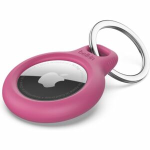 Belkin Secure holder pouzdro na AirTag s kroužkem růžové