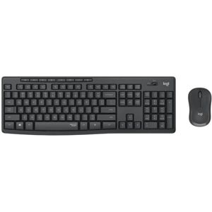 Logitech MK295 Silent Wireless Combo bezdrátová klávesnice CZ/SK + myš černá