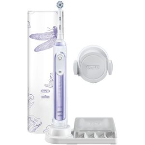 Oral-B Genius 10000N Special Edition Orchid chytrý zubní kartáček fialový