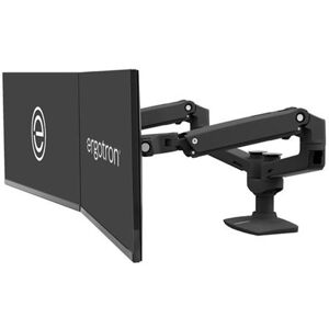 Ergotron LX Stolní ramena pro 2 monitory černé 27"