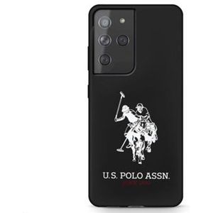 U.S. Polo Big Horse silikonový kryt Samsung Galaxy S21 Ultra černý