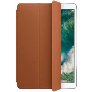 Apple iPad Air 10,5" / iPad 10,2" Leather Smart Cover kožený přední kryt sedlově hnědý