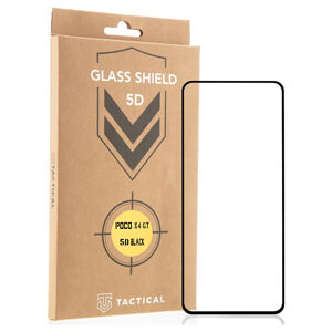 Tactical Glass Shield 5D sklo pro Poco X4 GT černé