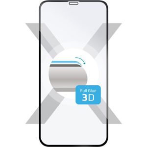 FIXED 3D tvrzené sklo s lepením po celé ploše Apple iPhone 12/12 Pro černé