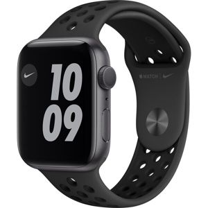 Apple Watch Nike (2020) 44mm vesmírně šedý hliník s antracitovým / černým sportovním řemínkem