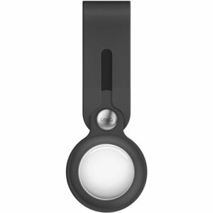UNIQ Vencer AirTag silikonové poutko tmavě šedé